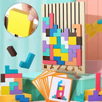 Wooden puzzle games that develop motor skills