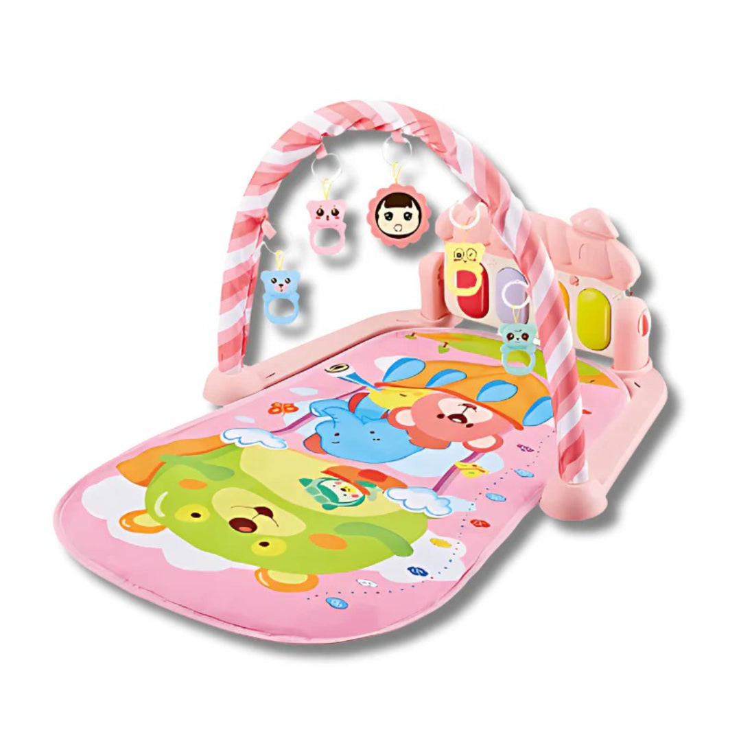 Musical playmat floor mat with sound effects