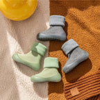 Sock shoes for baby with warm and non-slip sole