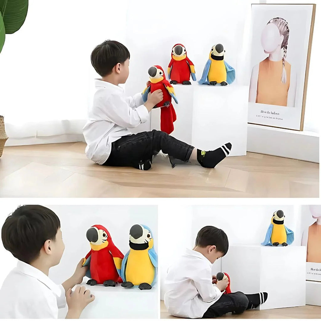 Interactive Talking Parrot Toy for Children's Language Play
