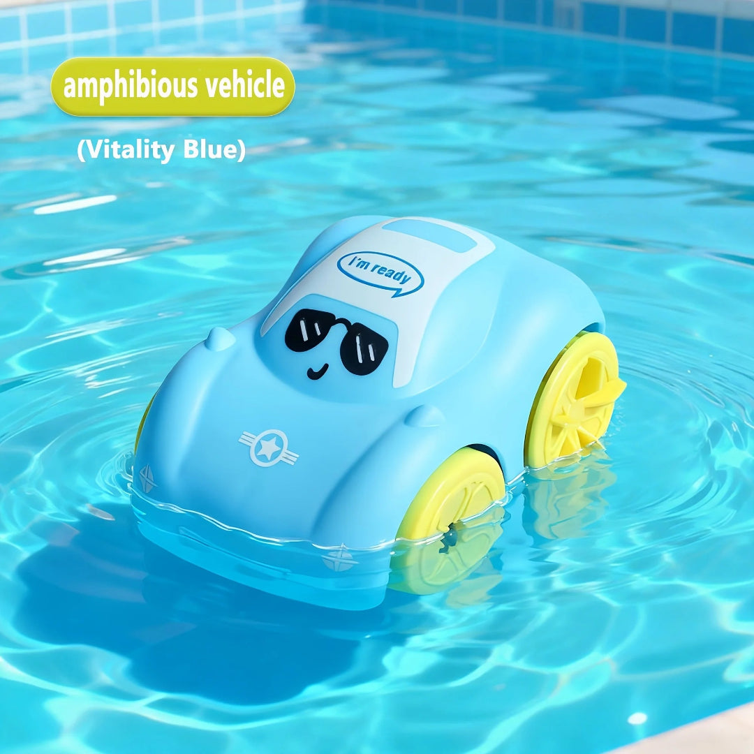 Wind-up Bath Toy - Amphibious Land and Water Toy