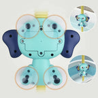Bath toy with shower head and running water