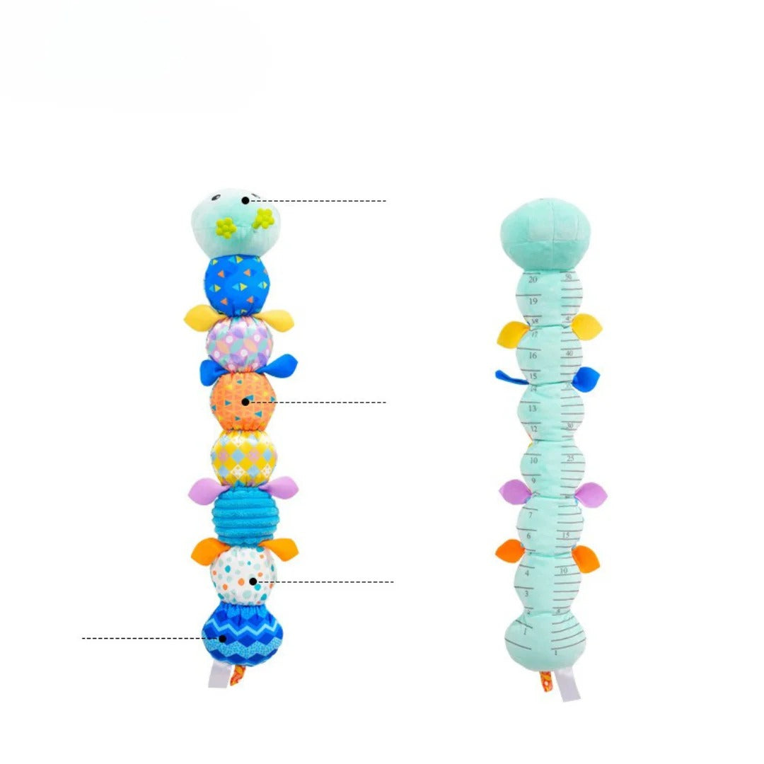 Musical caterpillar baby soft sensory toy