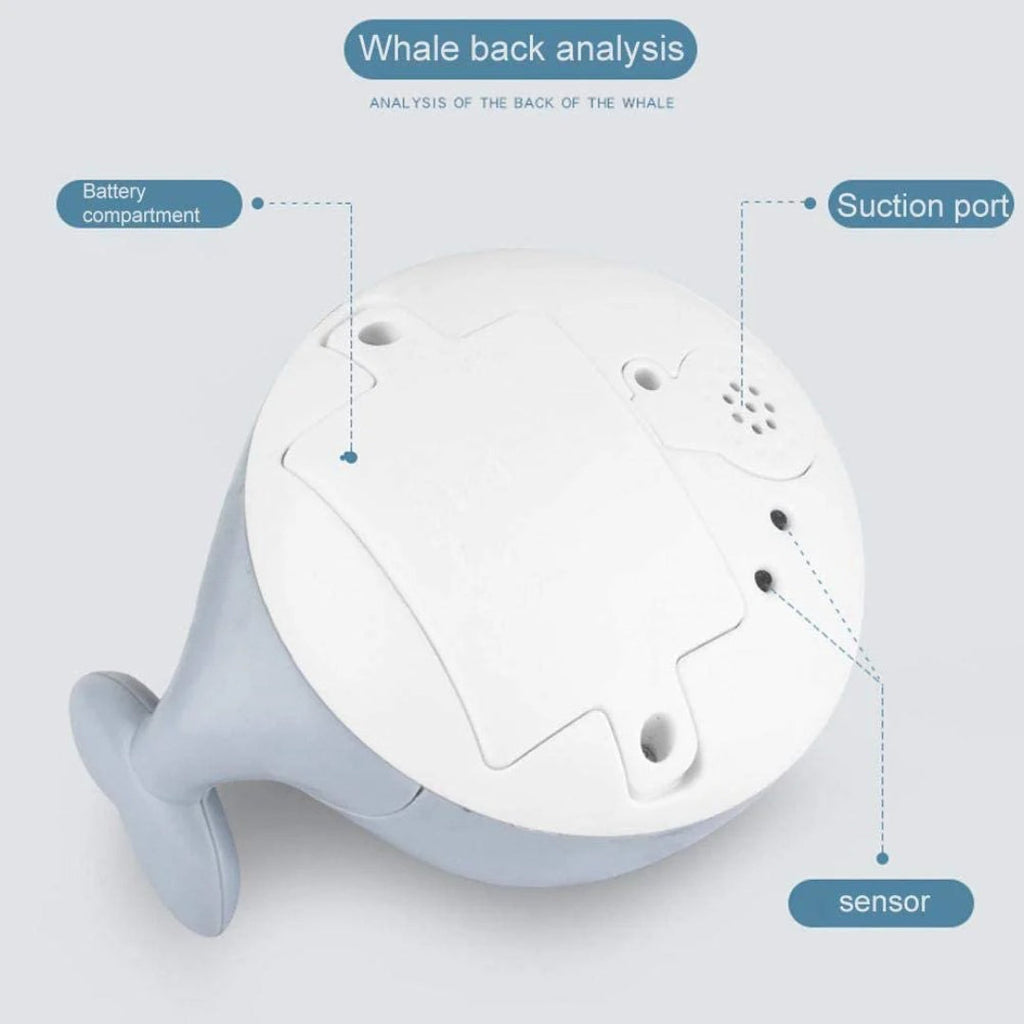 Inflatable whale for fun water play