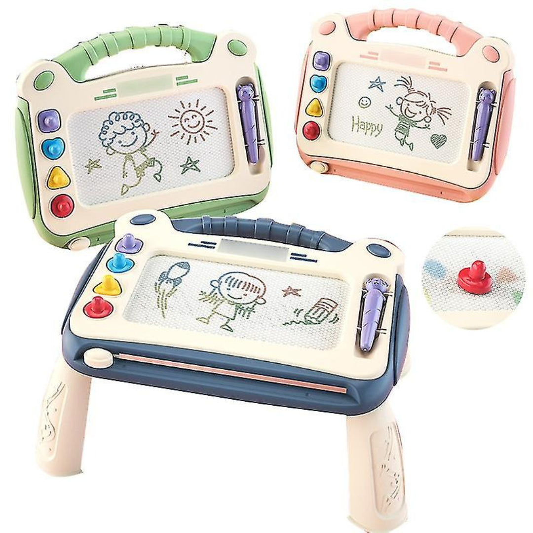 Magnetisk tegnebræt genanvendeligt tegnelegetøj