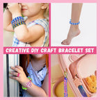 DIY bracelet braiding kit