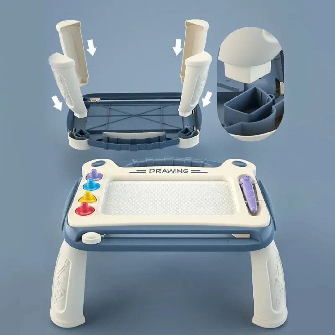 Magnetisk tegnebræt genanvendeligt tegnelegetøj