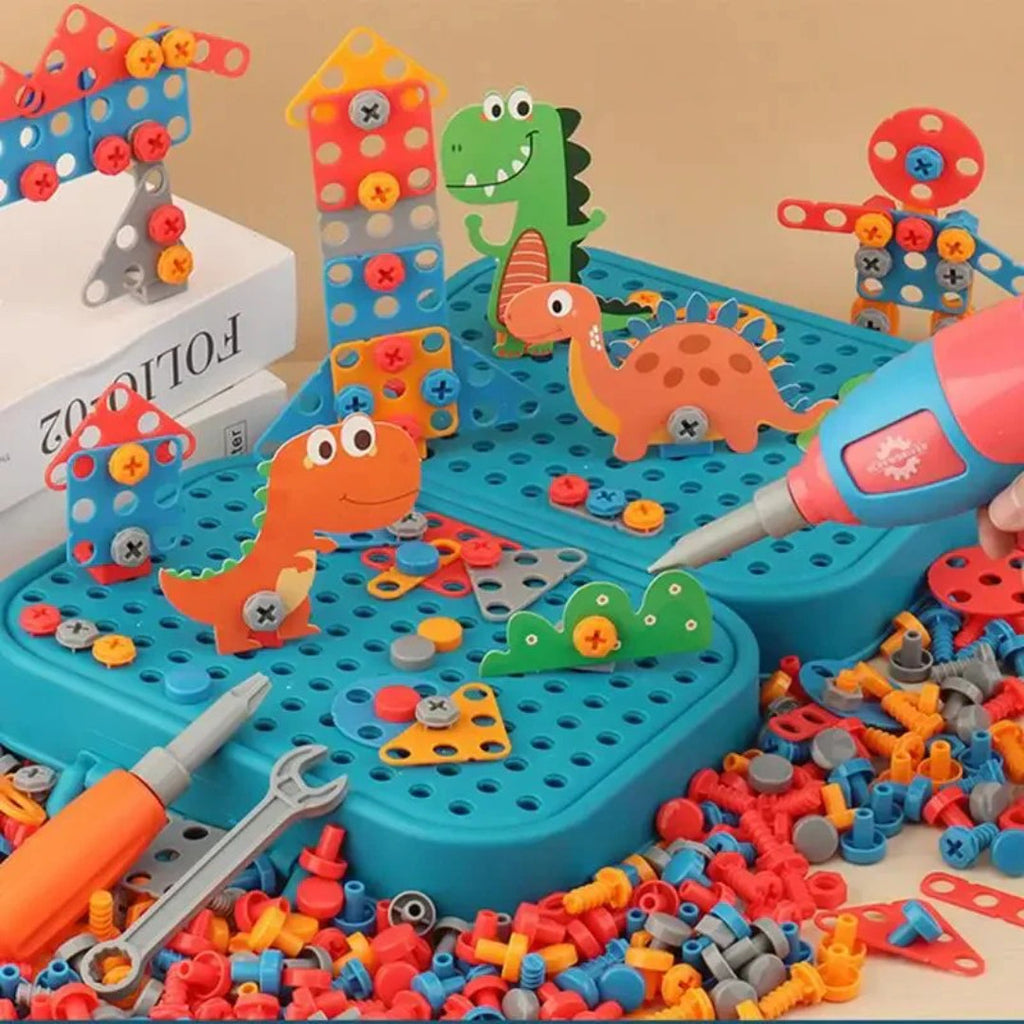 Portable activity board for children creative toy
