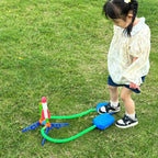 Rocket toy set for outdoor ball games