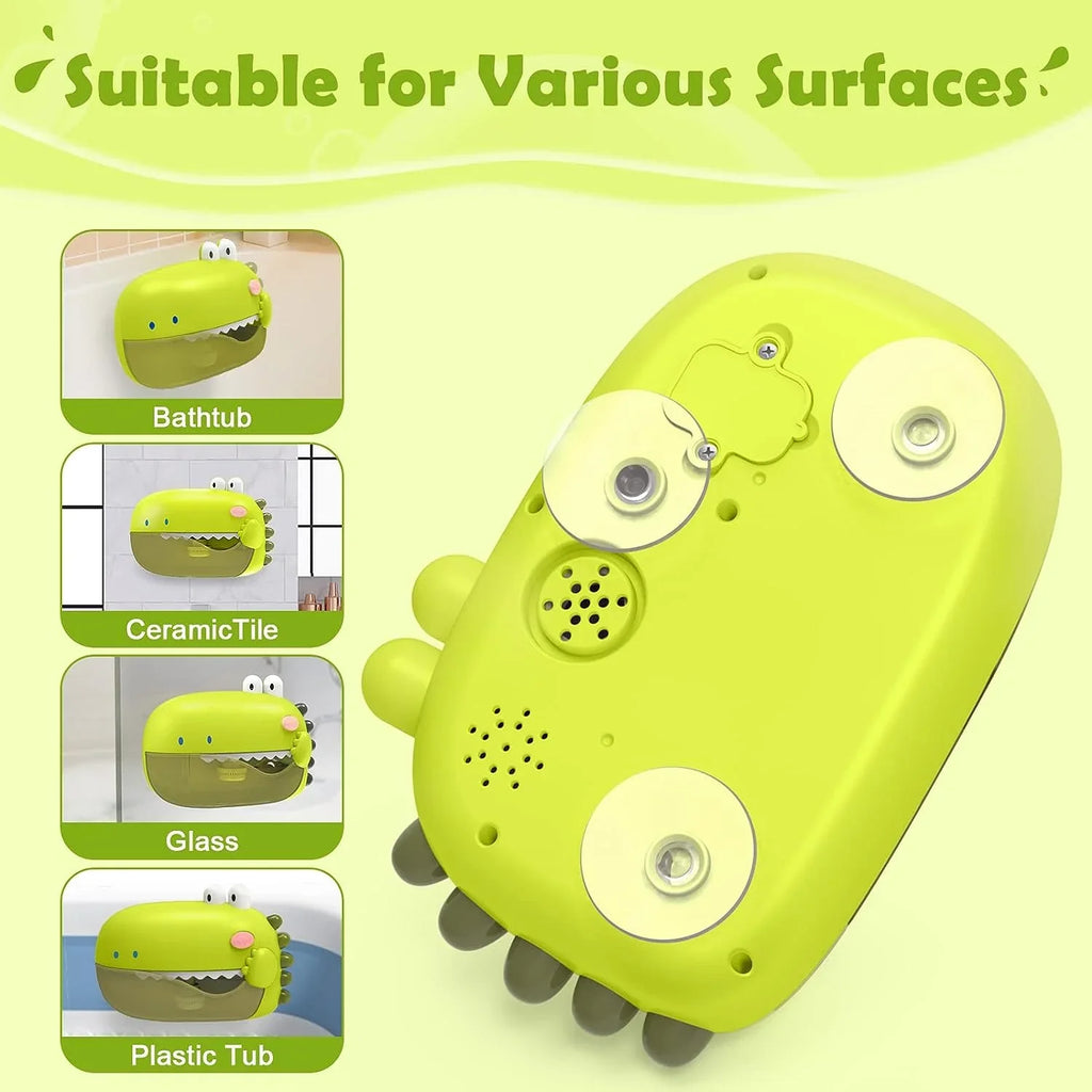 Dino Bubble Buddy til plaskende badeleg