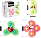Interactive rotating bath toy