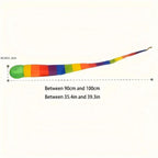 Catch and throw ball foam toy with rainbow tail