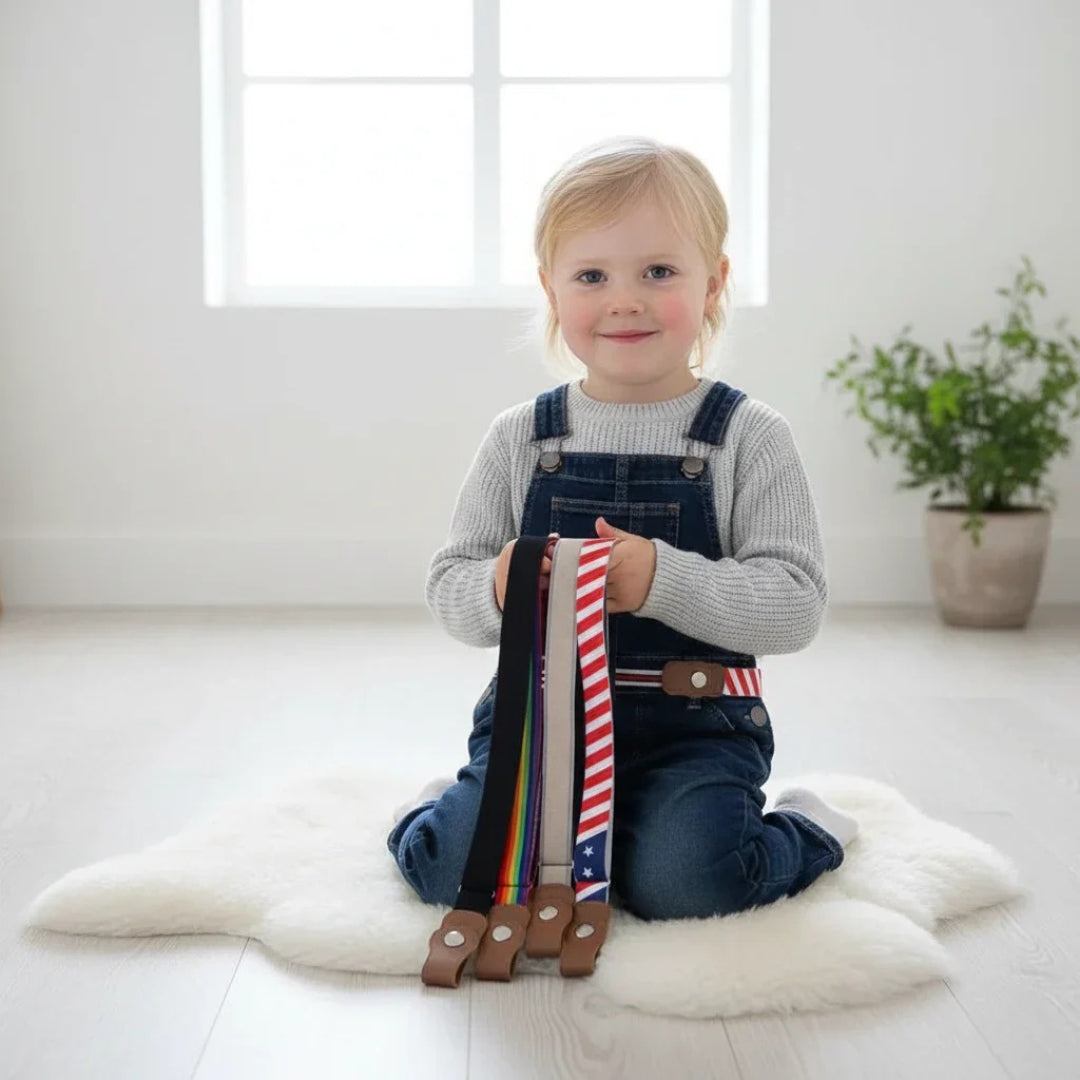 Elastic adjustable belt 40 to 65 cm for children
