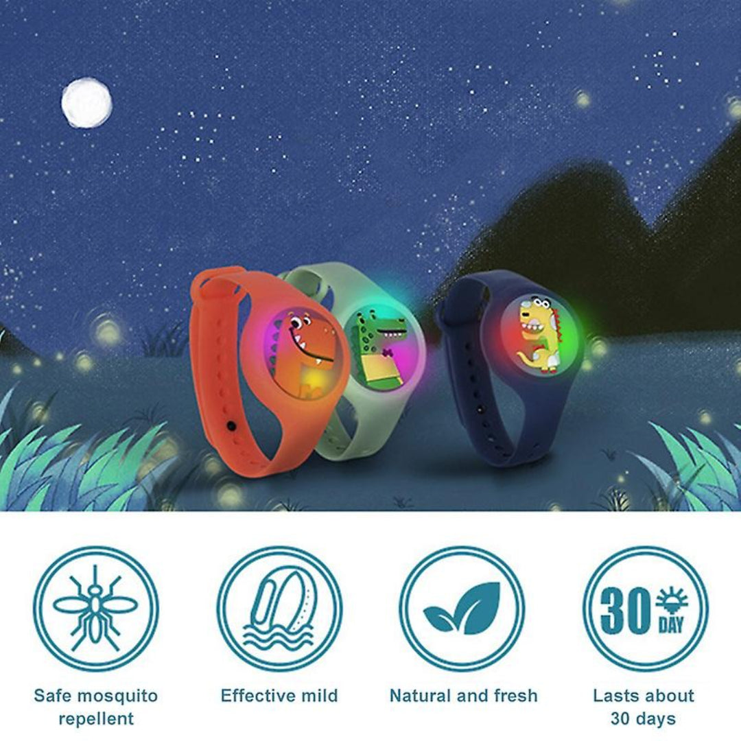 Mosquito-repellent bracelets for children, natural and DEET-free protection