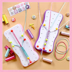 DIY bracelet braiding kit
