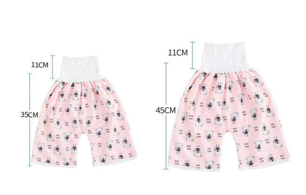 Training pants for children for potty training