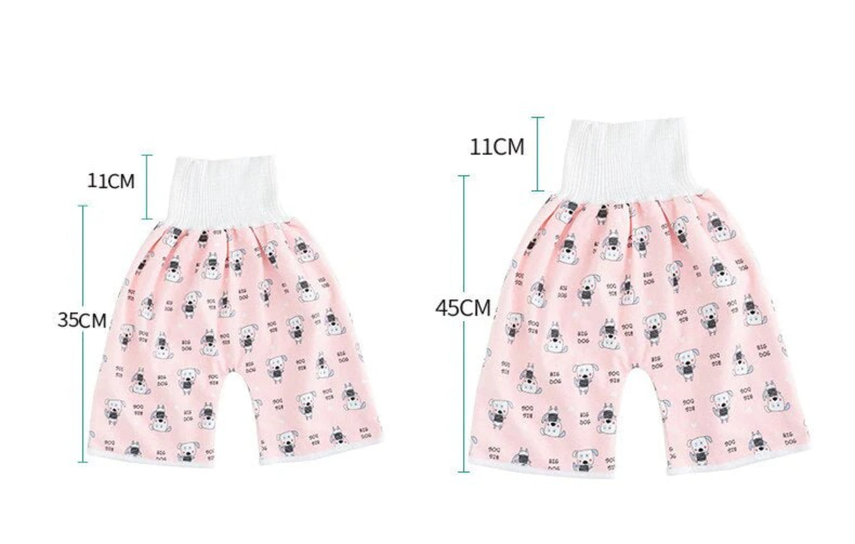 Training pants for children for potty training