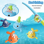 Fun bath fishing set for bath time