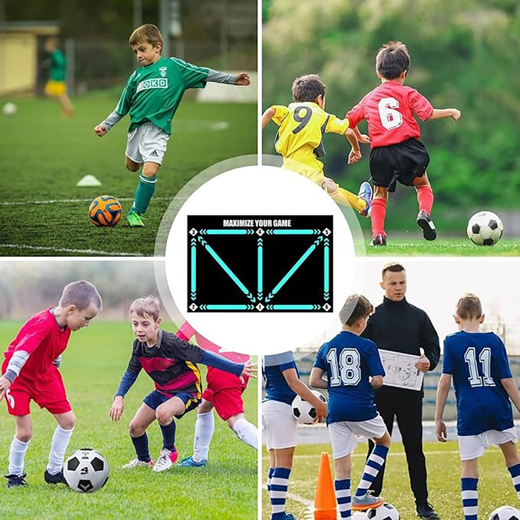 Training mat designed for active sports and technique