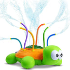 Aqua turtle garden sprinkler for children and pets