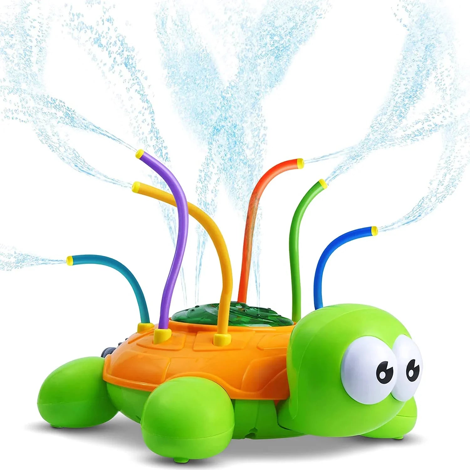 Aqua turtle garden sprinkler for children and pets