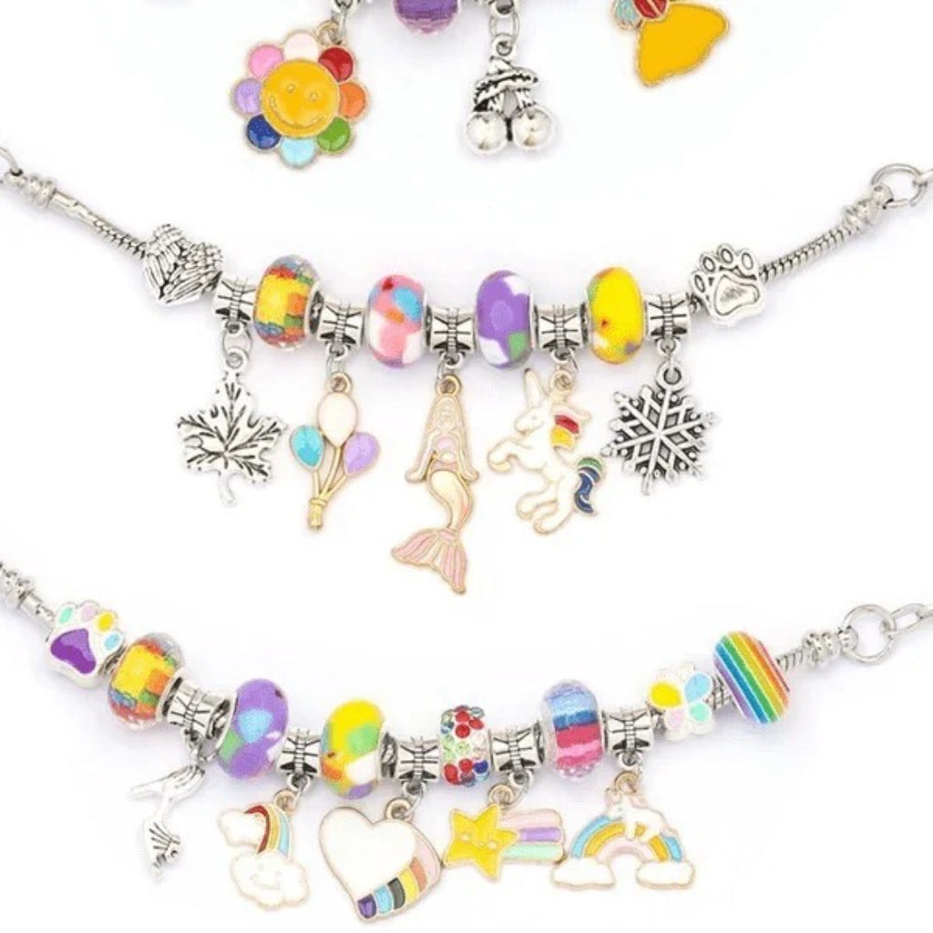 Personalized Bracelet Set DIY Jewelry Set with Storage Box