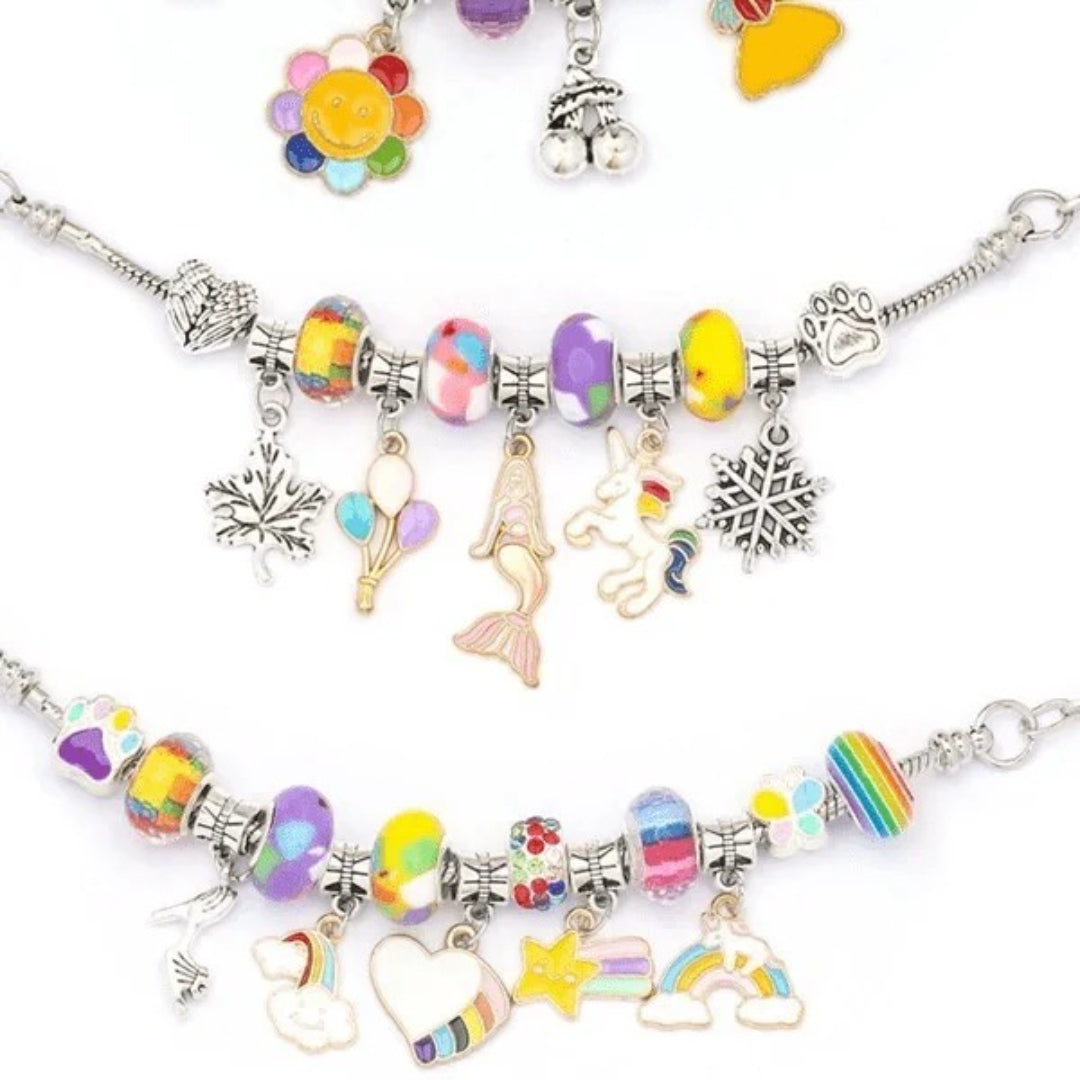 Personalized Bracelet Set DIY Jewelry Set with Storage Box
