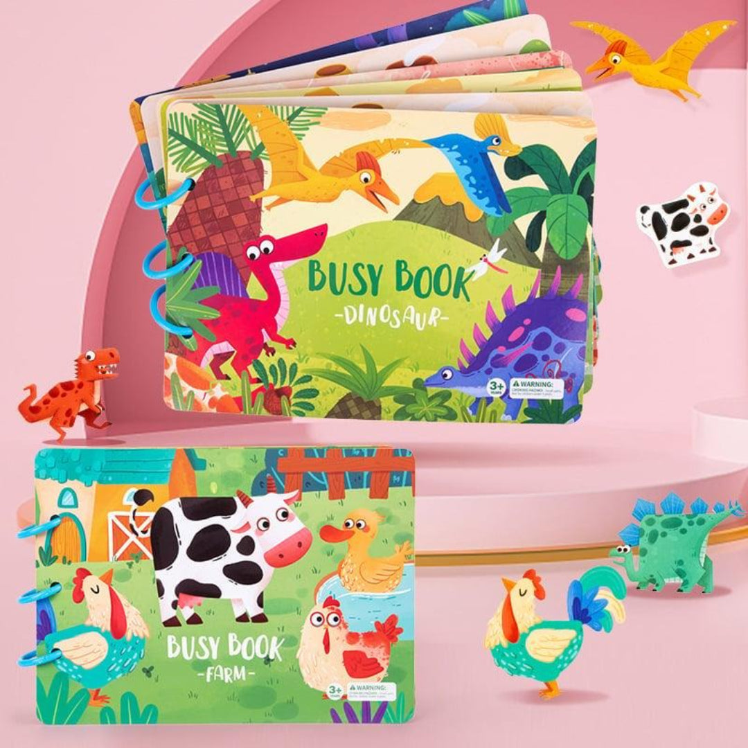Activity book for children educational learning booklet