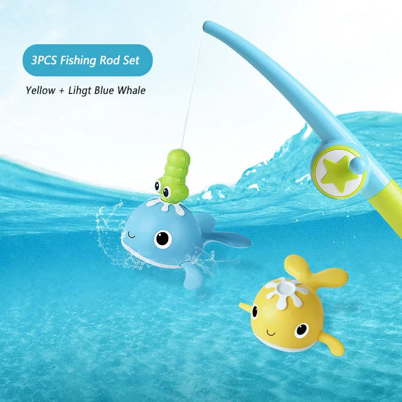 Fun bath fishing set for bath time