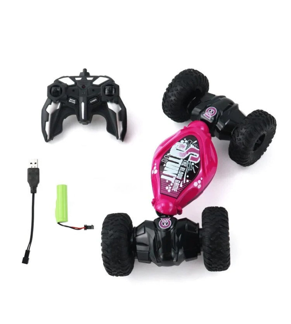 Gesture-controlled stunt car 360 degrees 4WD
