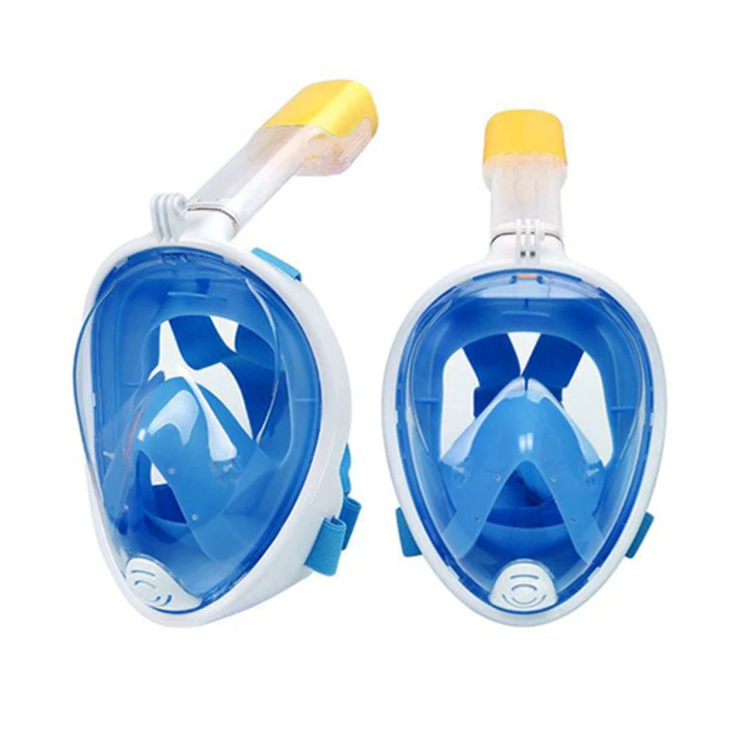 Children's diving mask with full face coverage and 180-degree field of vision