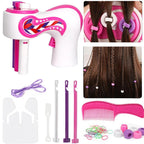Automatic hair braiding kit for kids for creative styling