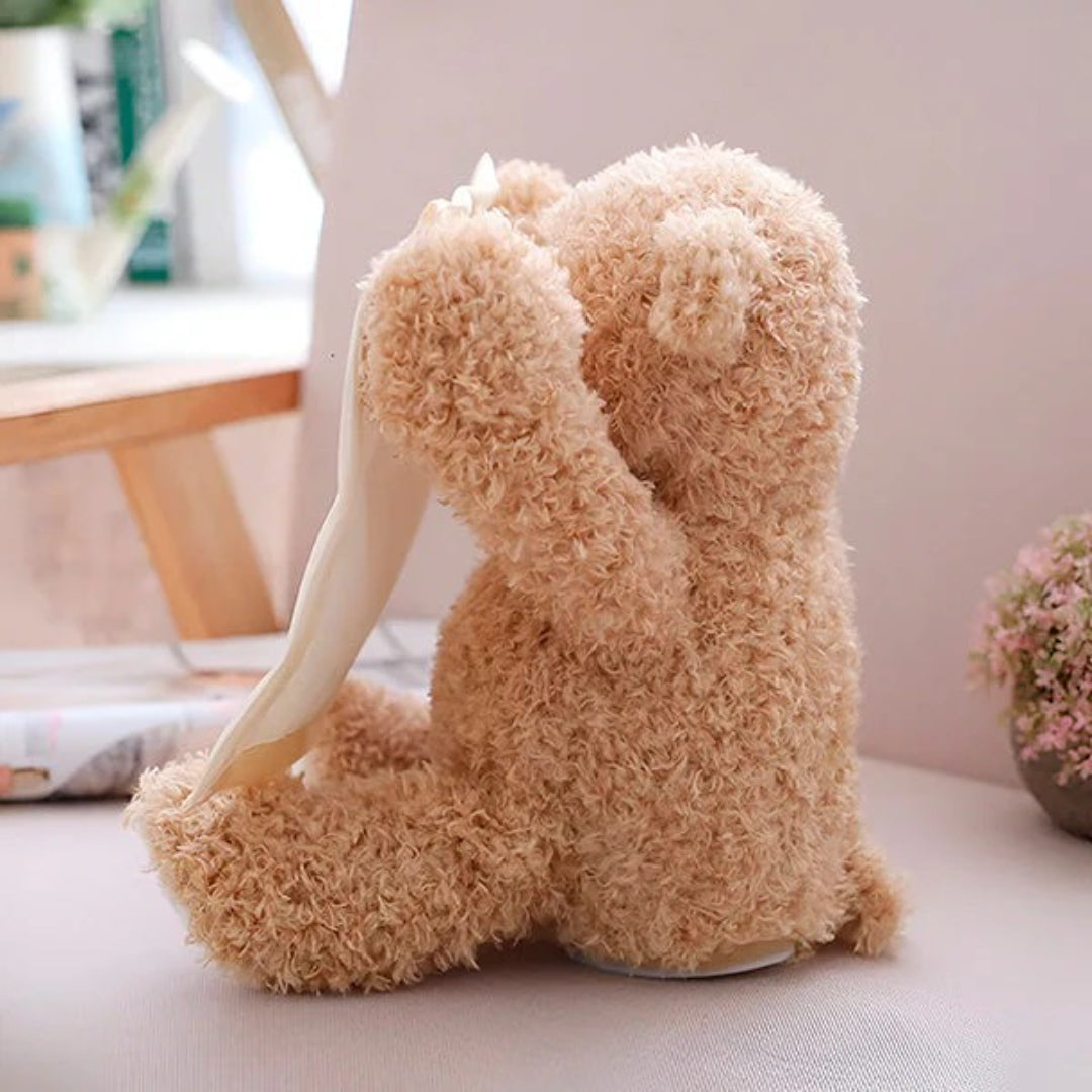 Interaktiv bamse til børn med musik og tittebøh funktion