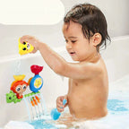 Animal splash toys for bath time