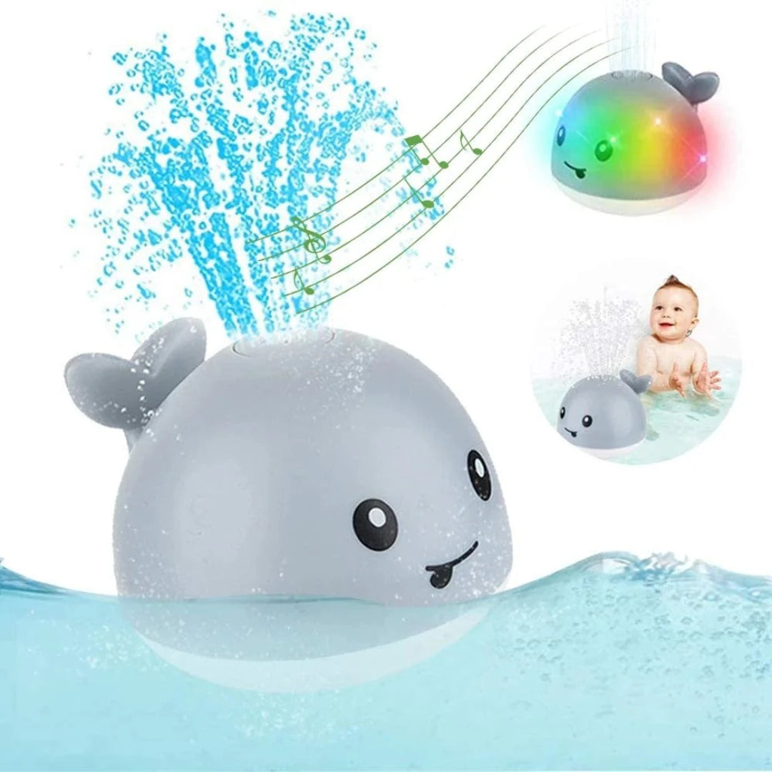 Inflatable whale for fun water play