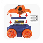 Anti-gravity racetrack for children