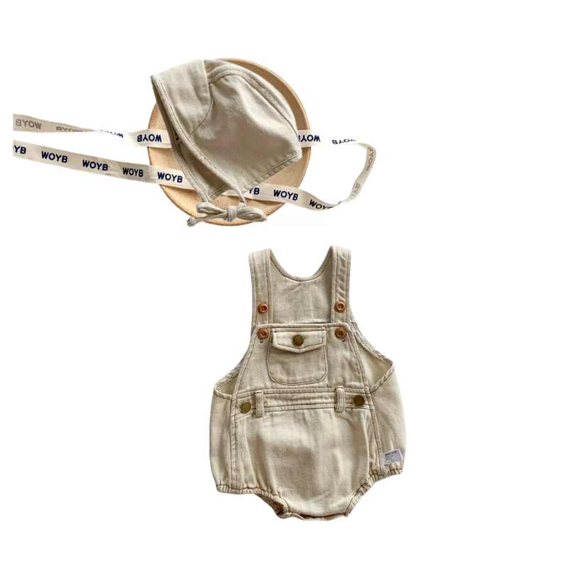 Comfortable cotton jumpsuits for babies