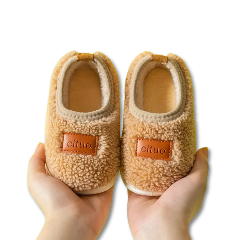FluffFooties cozy baby slippers