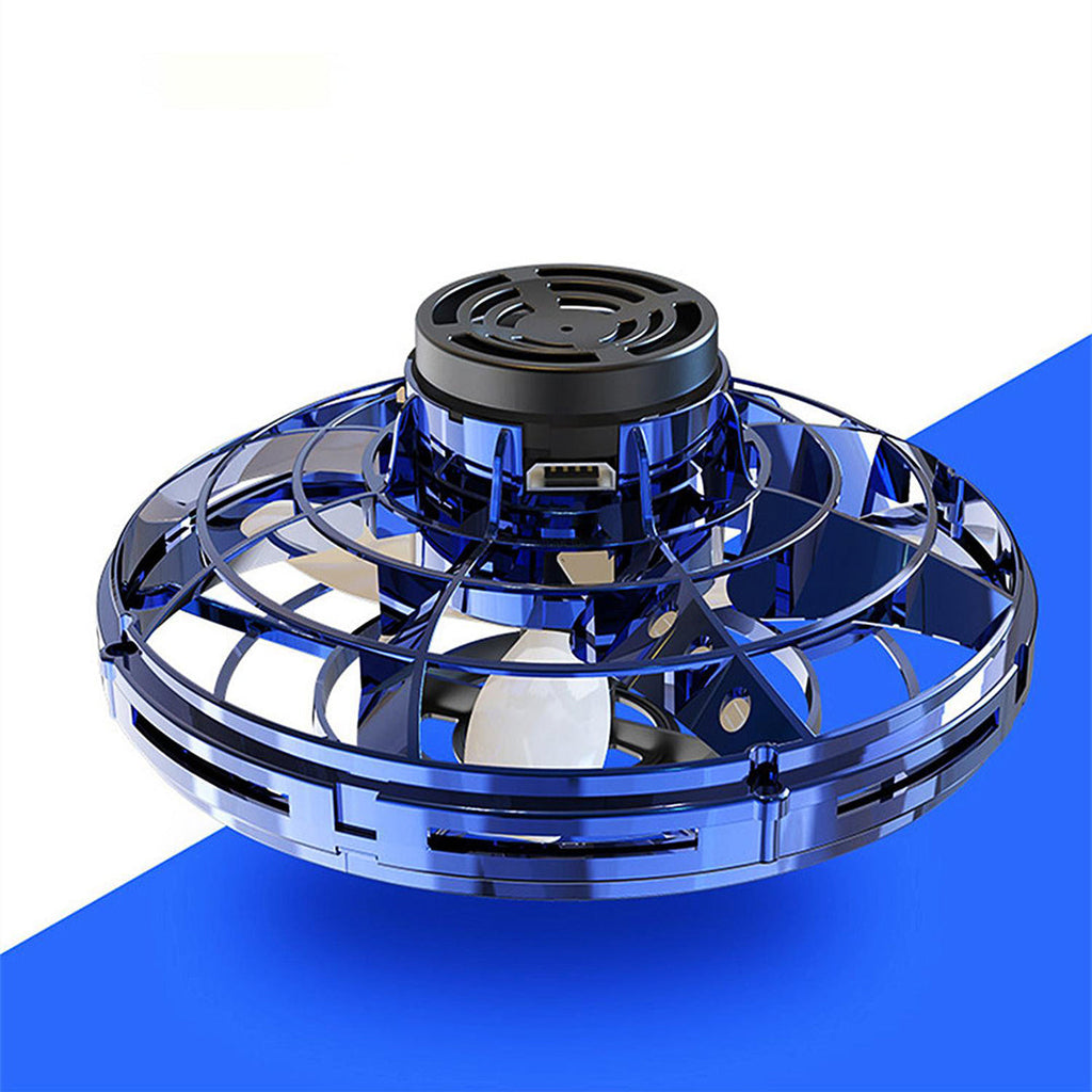 Flying spinner toy active outdoor play for children