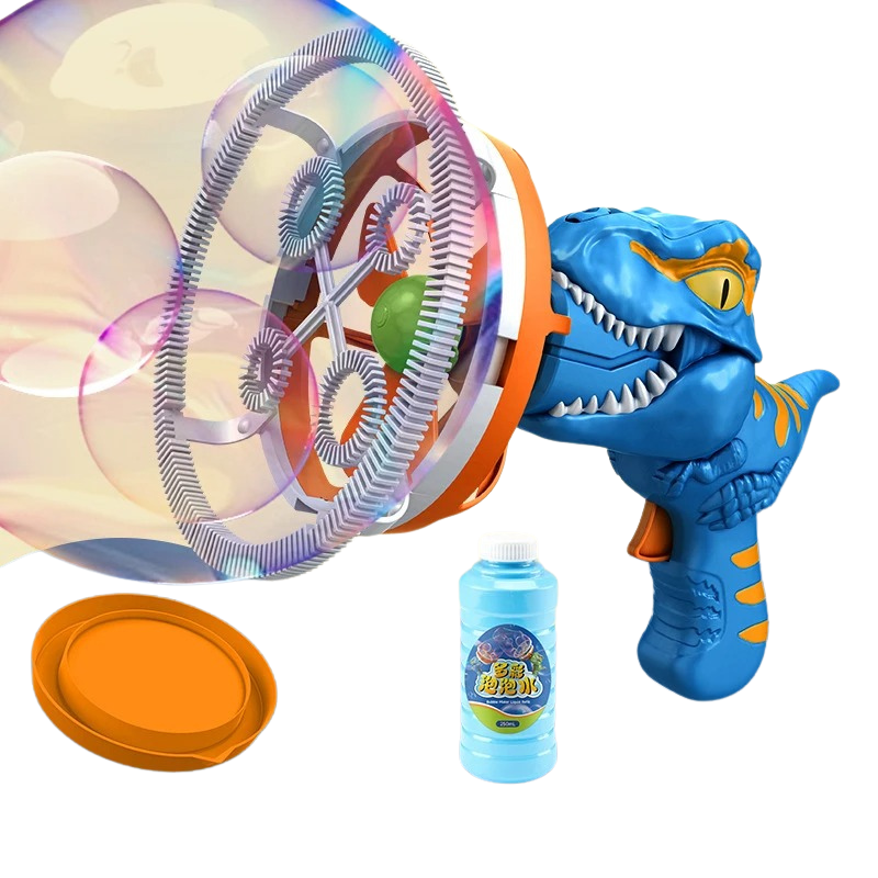 Dinosaur bubble blower toy for children