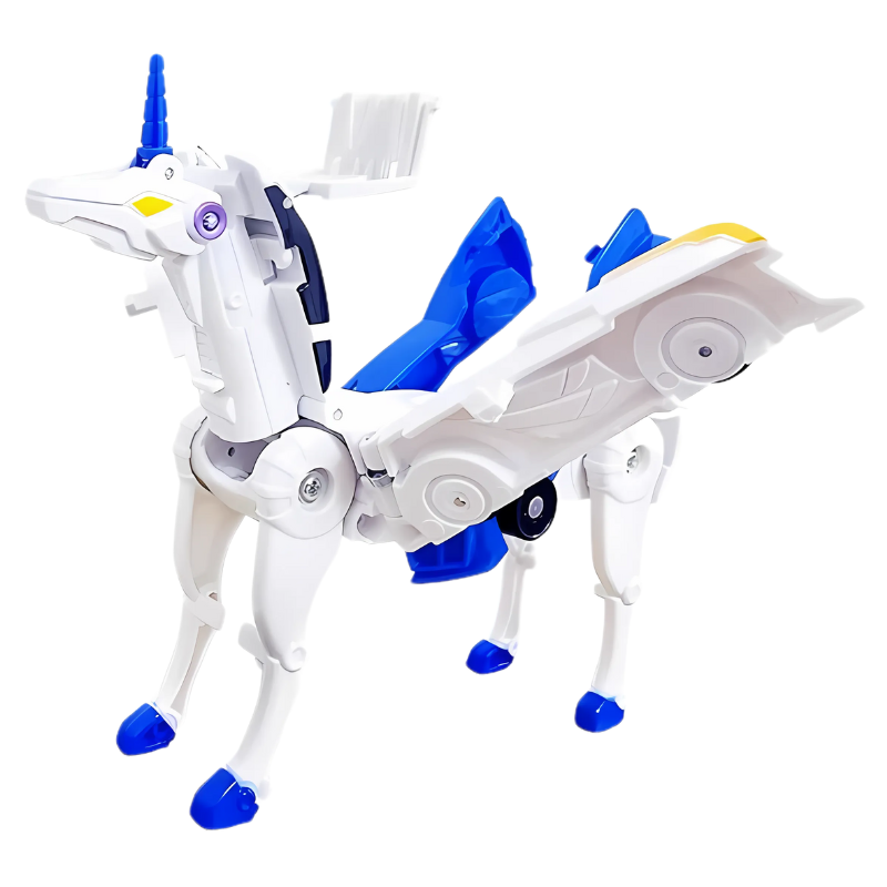Magnetic Transforming Car and Robot Toy