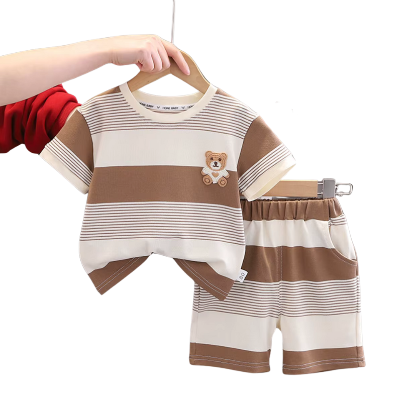 Baby teddy boy set