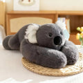 Extra soft plush cuddle cushion with faux fur surface
