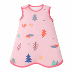 Children's sleeping bag with cartoon motif for spring and autumn