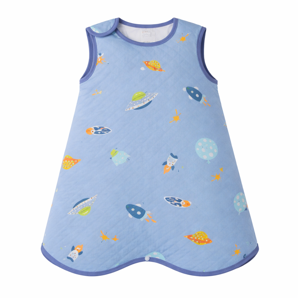 Children's sleeping bag with cartoon motif for spring and autumn