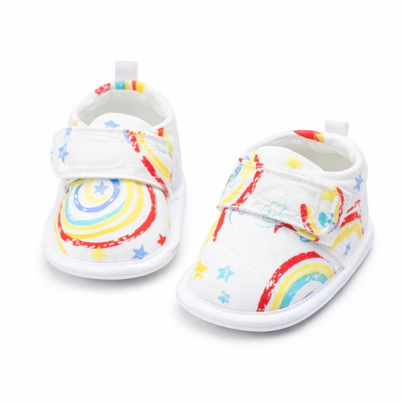 Sneakers with cartoon animal print and non-slip sole