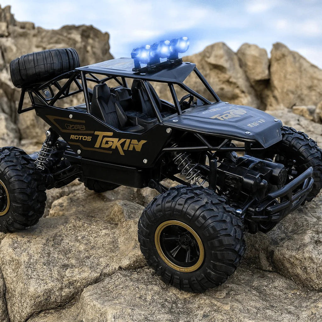 Remote-controlled monster truck off-road RC car for children