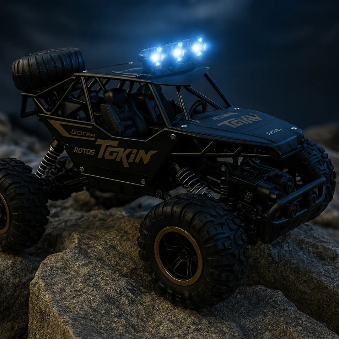 Remote-controlled monster truck off-road RC car for children