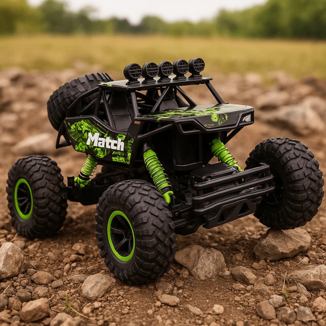Remote-controlled monster truck off-road RC car for children