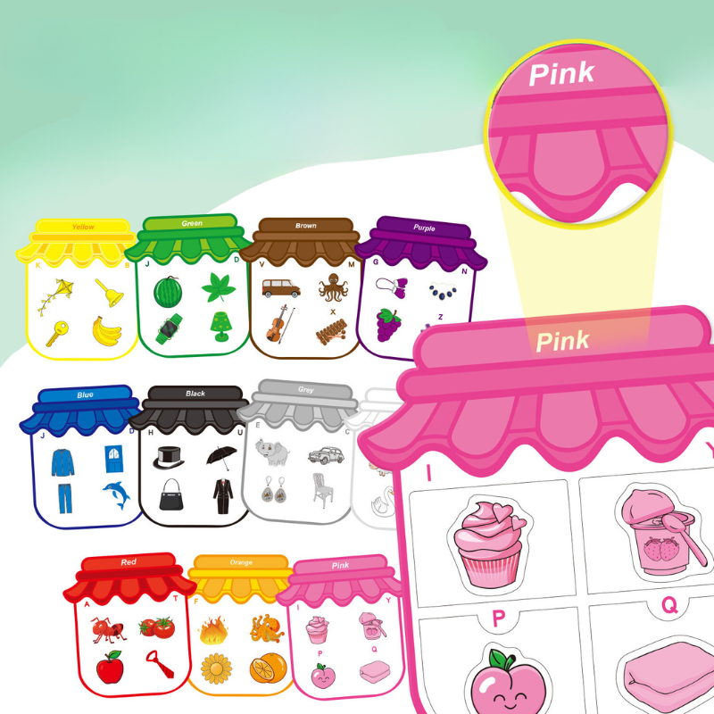 Montessori-Inspired Magnetic Stickers for Creative Play